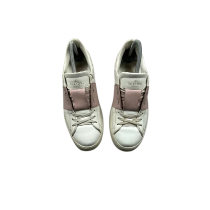 Valentino Open Sneakers (Pink) (Womens)
