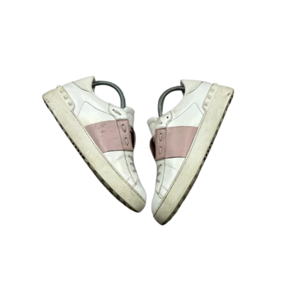 Valentino Open Sneakers (Pink) (Womens)