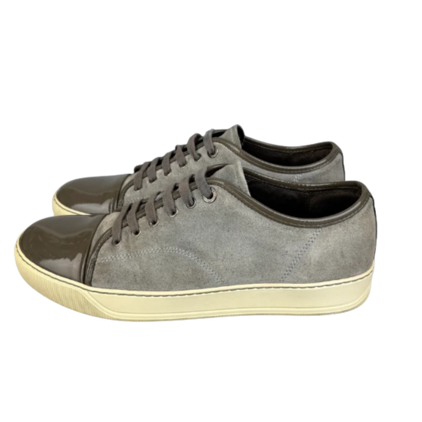 Lanvin Cap Toe Sneakers (Gray)