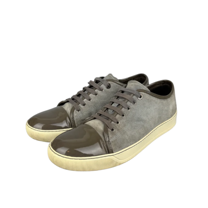 Lanvin Cap Toe Sneakers (Gray)