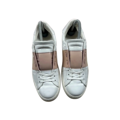 Valentino Open Sneakers (Pink) (Womens)