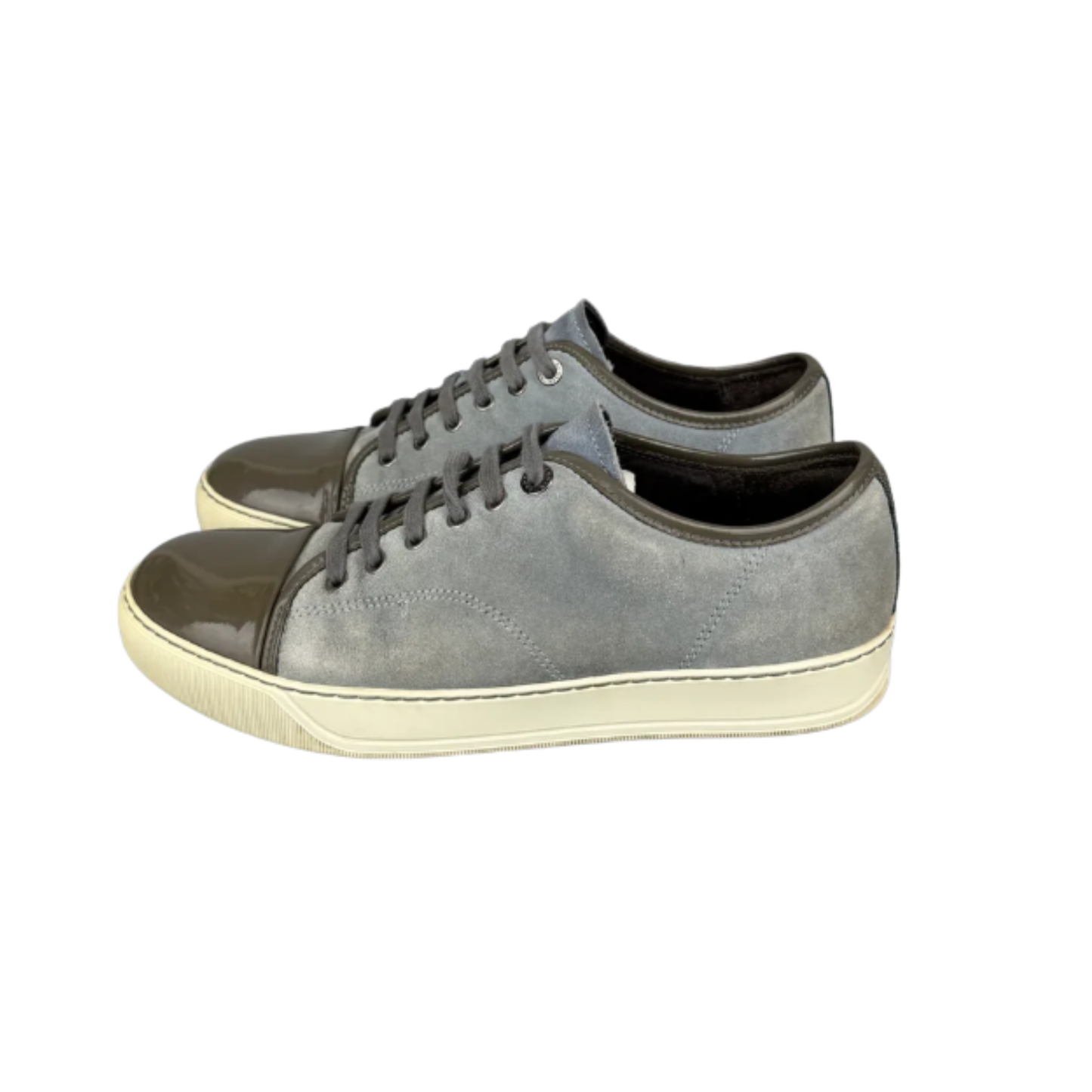Lanvin Cap Toe Sneakers (Gray)
