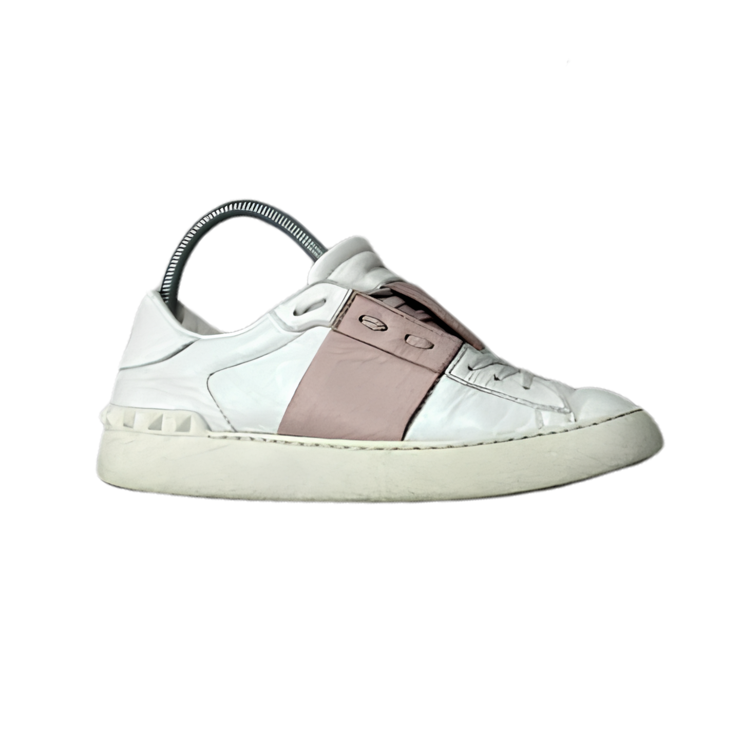 Valentino Open Sneakers (Pink) (Womens)