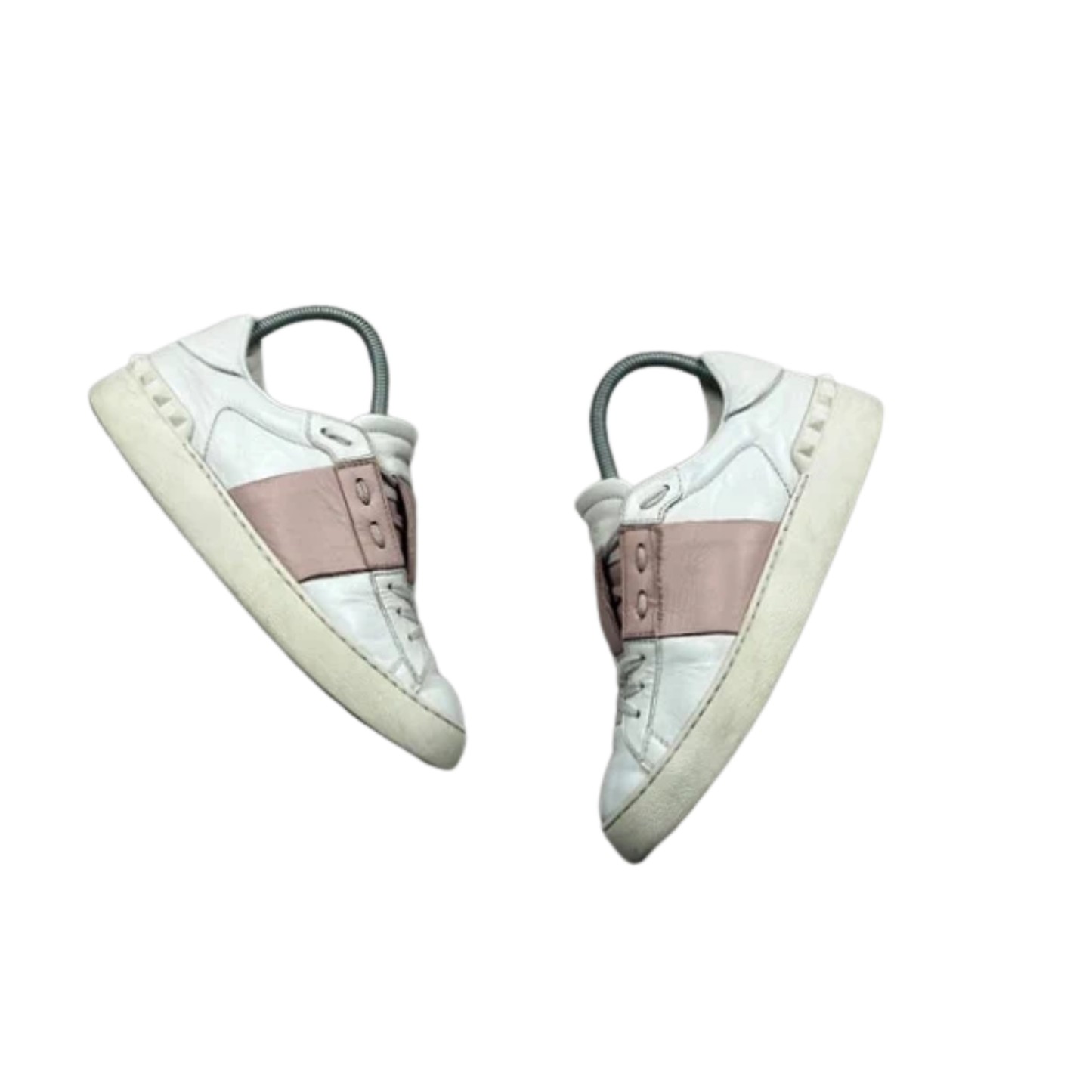 Valentino Open Sneakers (Pink) (Womens)