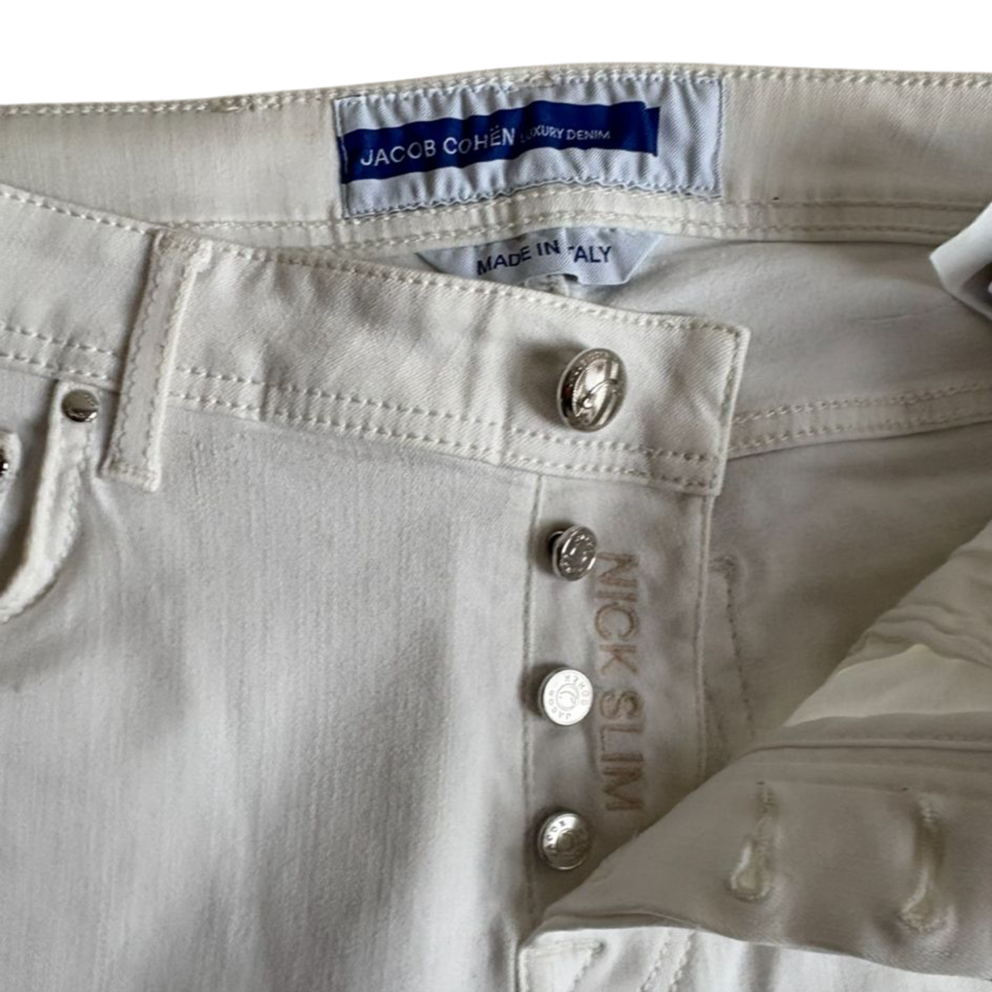 Jacob Cohën Nick Slim fit Jeans (White)