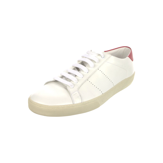 Saint Laurent Low Top Sneakers (White)