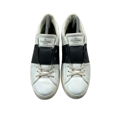 Valentino Garavani Open Sneakers (White Black)