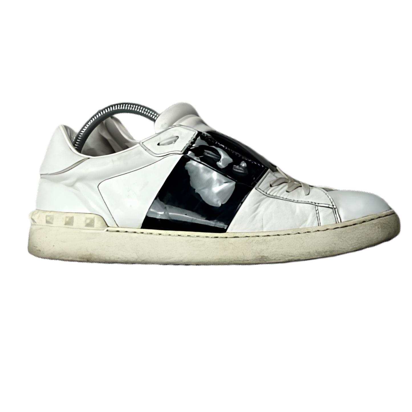 Valentino Garavani Open Sneakers (White Black)