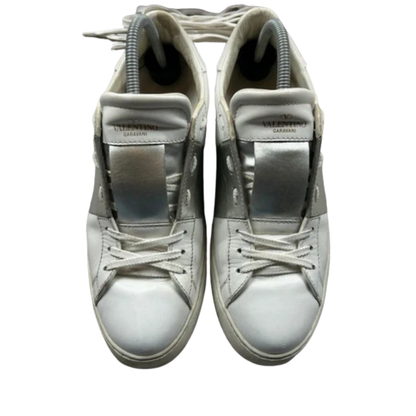 Valentino Open Sneakers (Silver) (Womens)