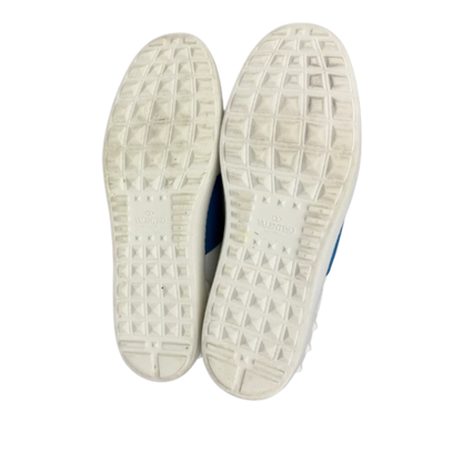 Valentino Garavani Open Sneakers (White Navy)