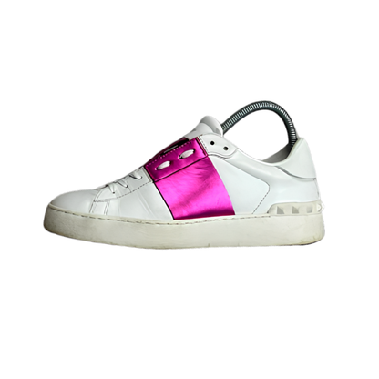 Valentino Open Sneakers (Pink) (Womens)