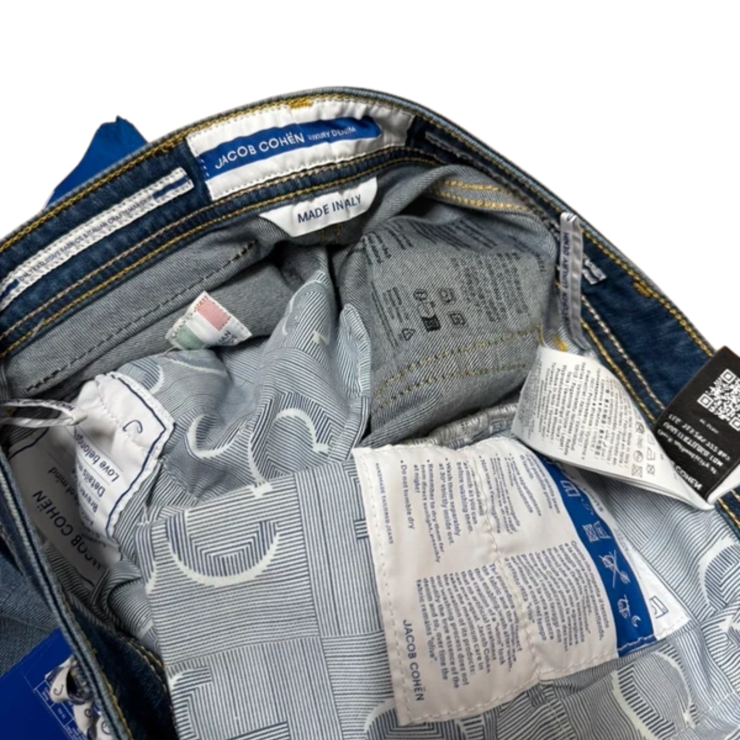 Jacob Cohën Nick Slim Fit Jeans (Navy) (New)