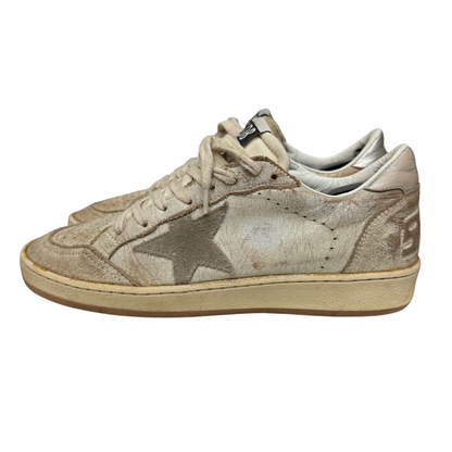 Golden Goose Ballstar Sneakers (Beige) (Womens)