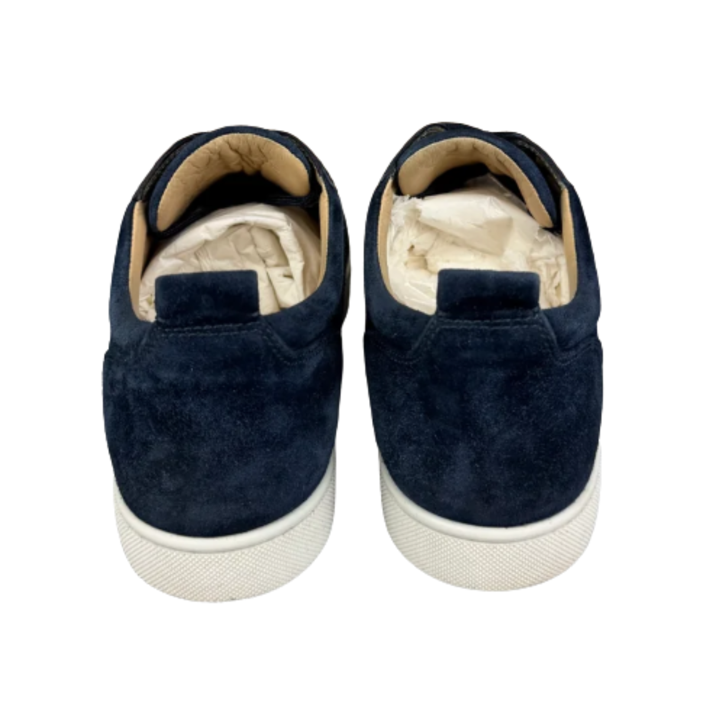 Christian Louboutin Louis Junior Spike Sneakers (Navy)