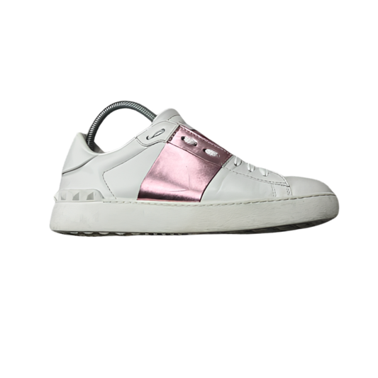 Valentino Open Sneakers (Pink) (Womens)