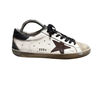 Golden Goose Superstar Sneakers (White)