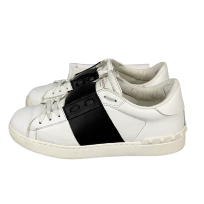 Valentino Garavani Open Sneakers (White Black)