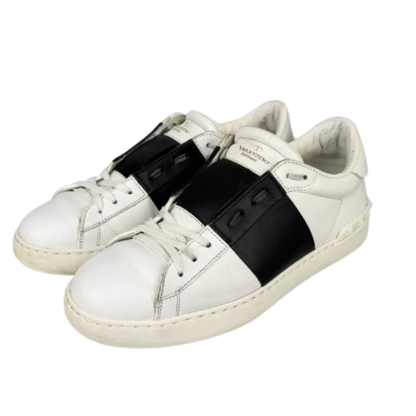 Valentino Garavani Open Sneakers (White Black)