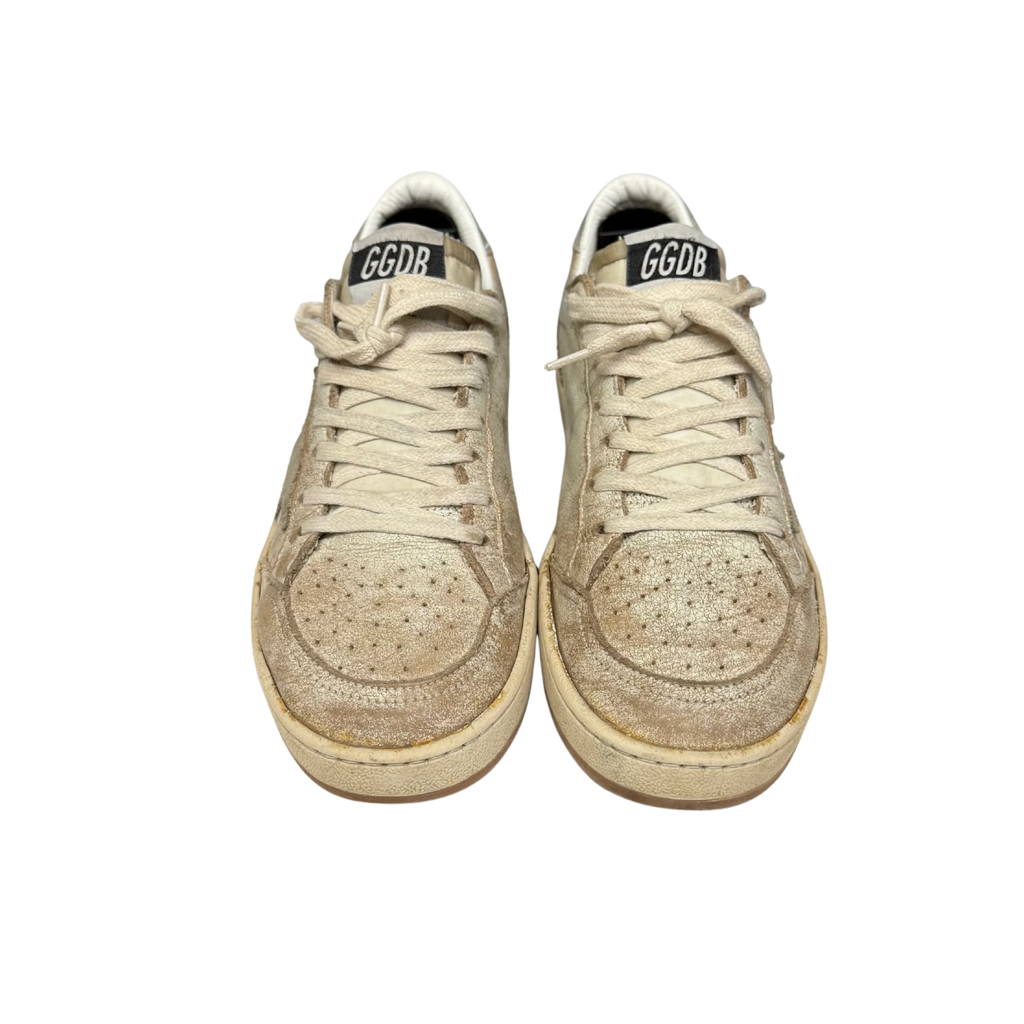 Golden Goose Ballstar Sneakers (Beige) (Womens)