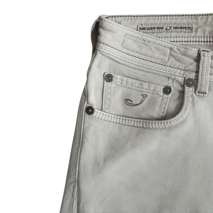 Jacob Cohën 688 Slim Fit Jeans (White)