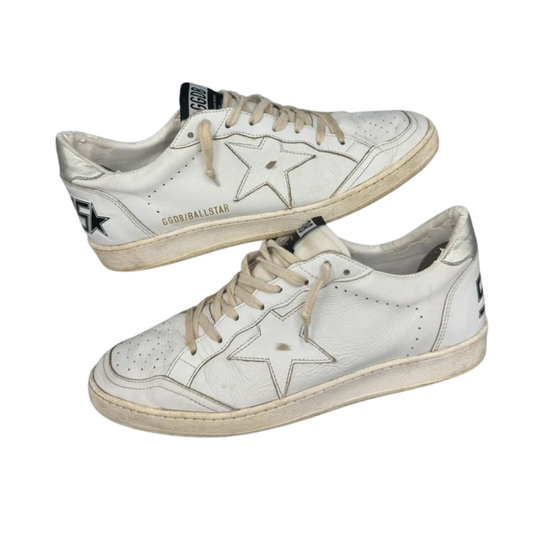 Golden Goose Ballstar Sneakers (White)