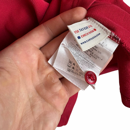 Moncler Maglia Polo Shirt (Red)