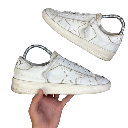 Golden Goose Stardan Sneakers (White) (Womens)