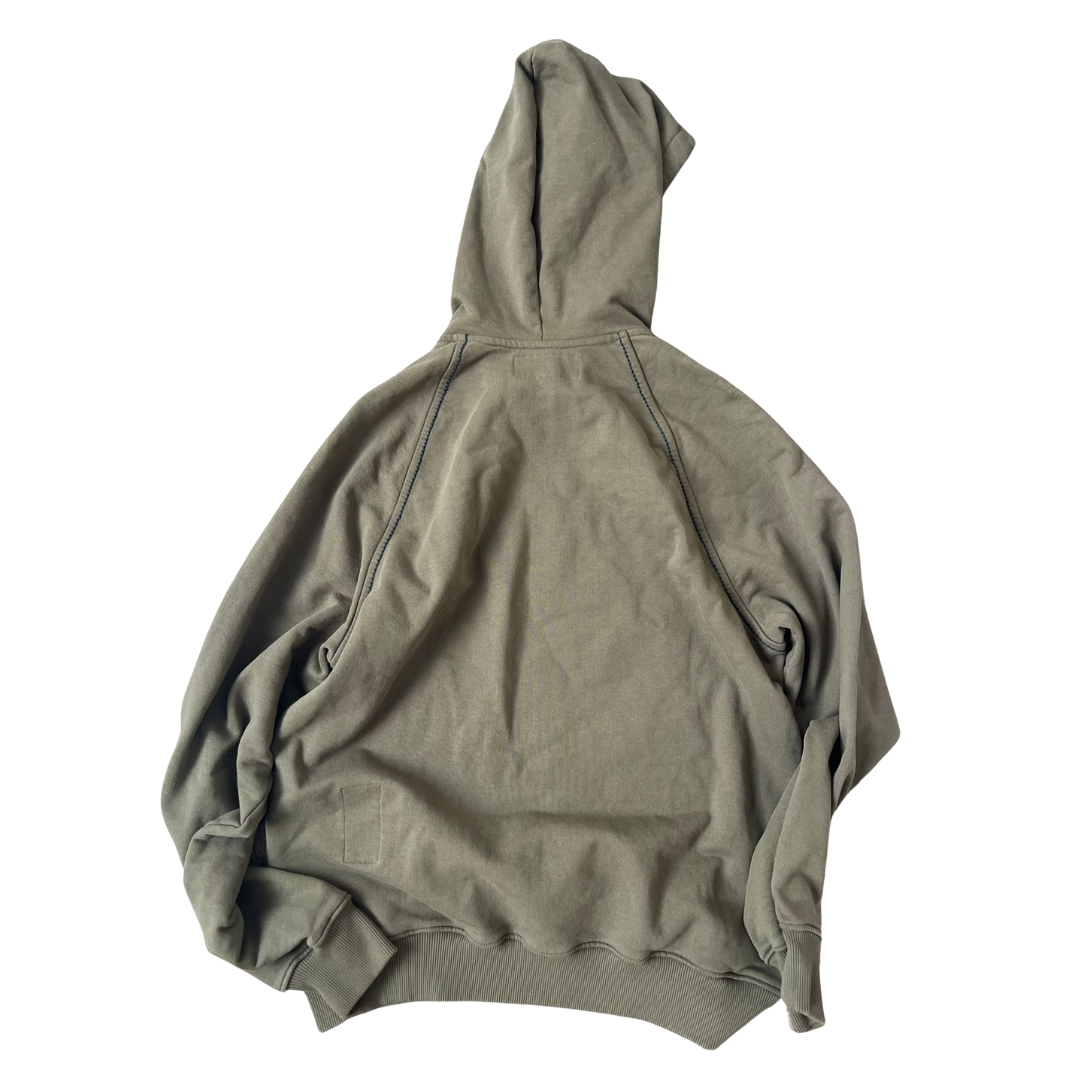 Jacob Cohën Hoodie Sweatshirt (Olive Green) (New)