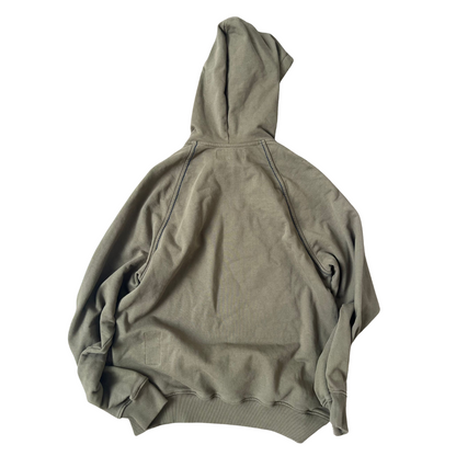 Jacob Cohën Hoodie Sweatshirt (Olive Green) (New)