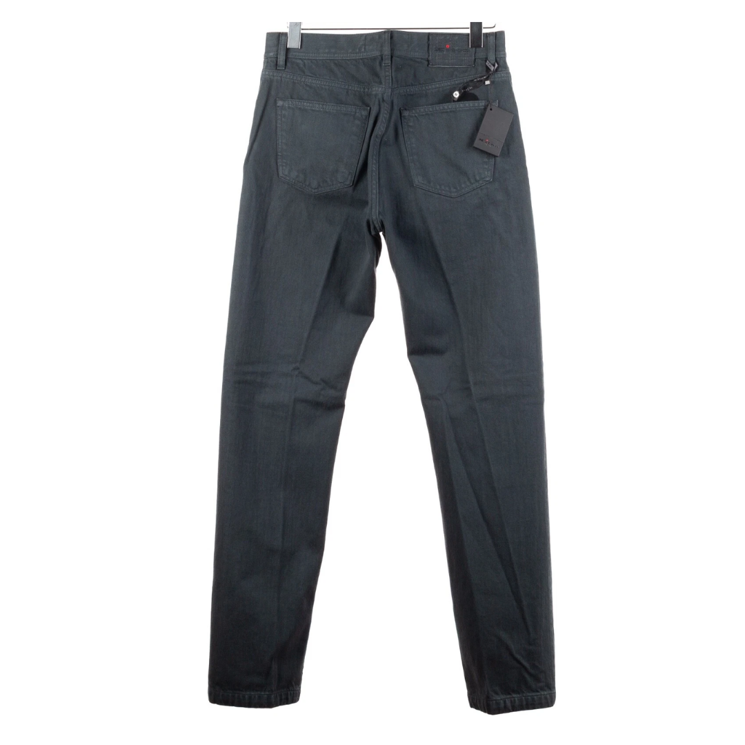Kiton Napoli Slim Fit Jeans (Charcoal Grey) (New)