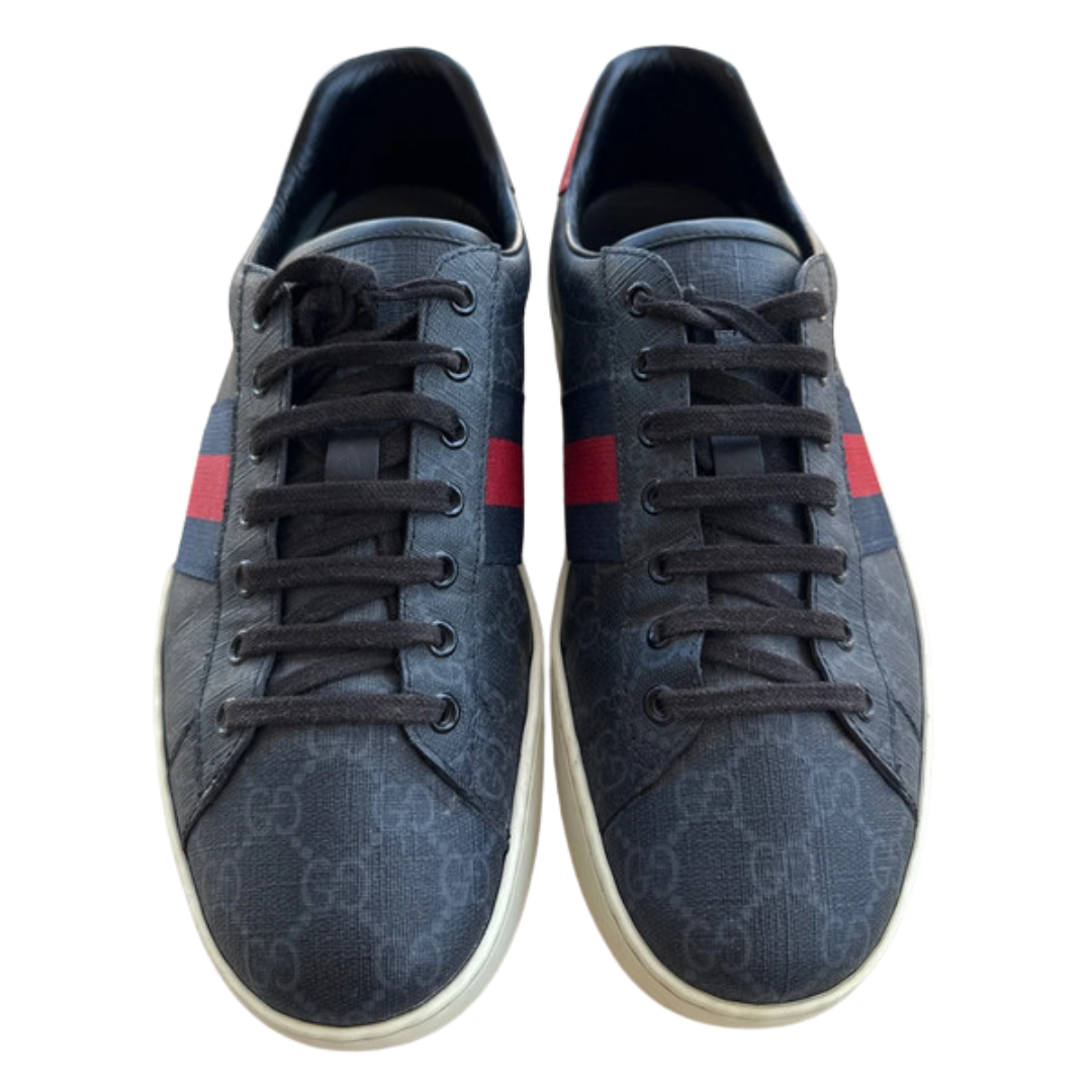 Gucci Ace Sneakers (Black)