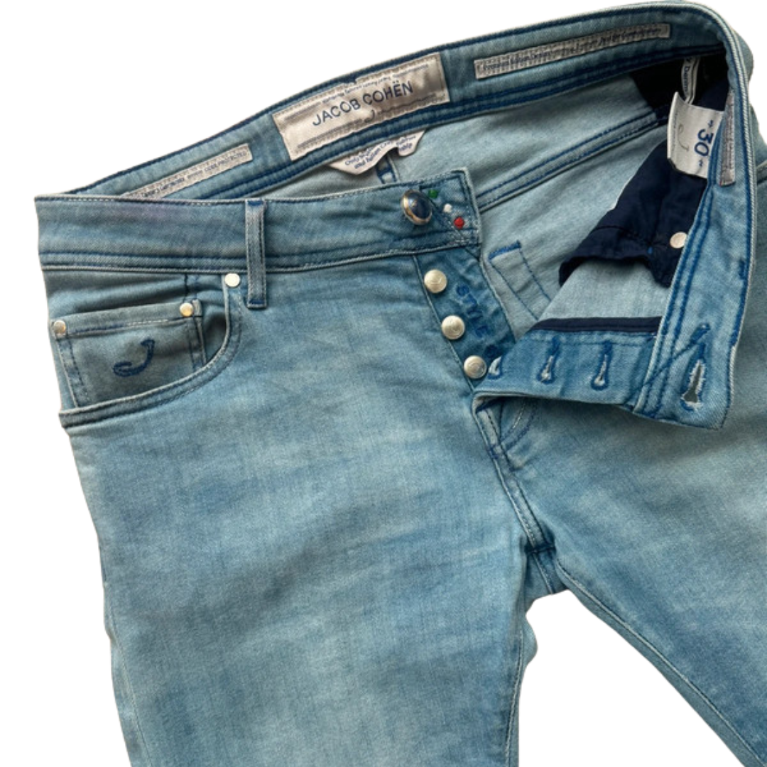 Jacob Cohën 622 Slim Fit Jeans (Blue)