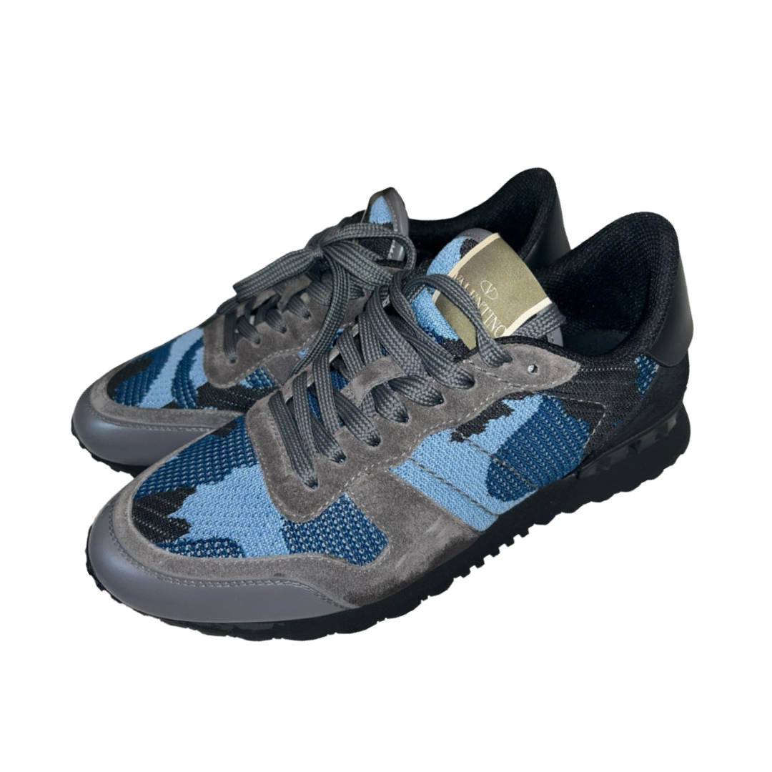 Valentino Garavani Rockrunner Sneakers (Navy Camo)