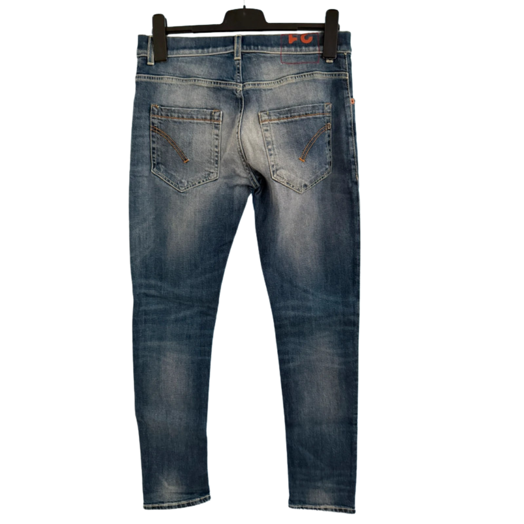 Dondup Brady Slim Fit Jeans (Navy)