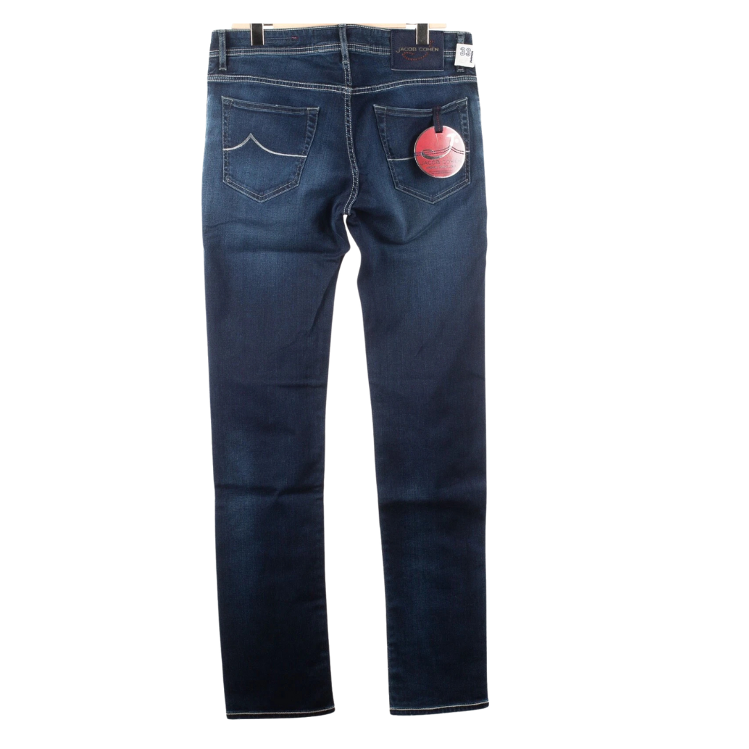 Jacob Cohën 688 Slim Fit Jeans (Navy) (New)