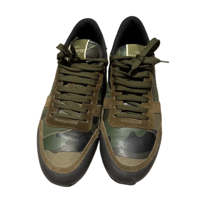 Valentino Garavani Rockrunner Sneakers (Khaki)