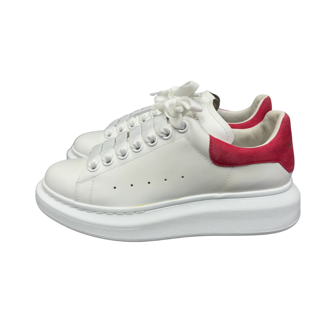 Alexander Mcqueen Sneakers (White Pink) (Women's)