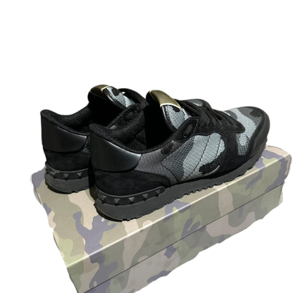 Valentino Garavani Rockrunner Sneakers (Black)