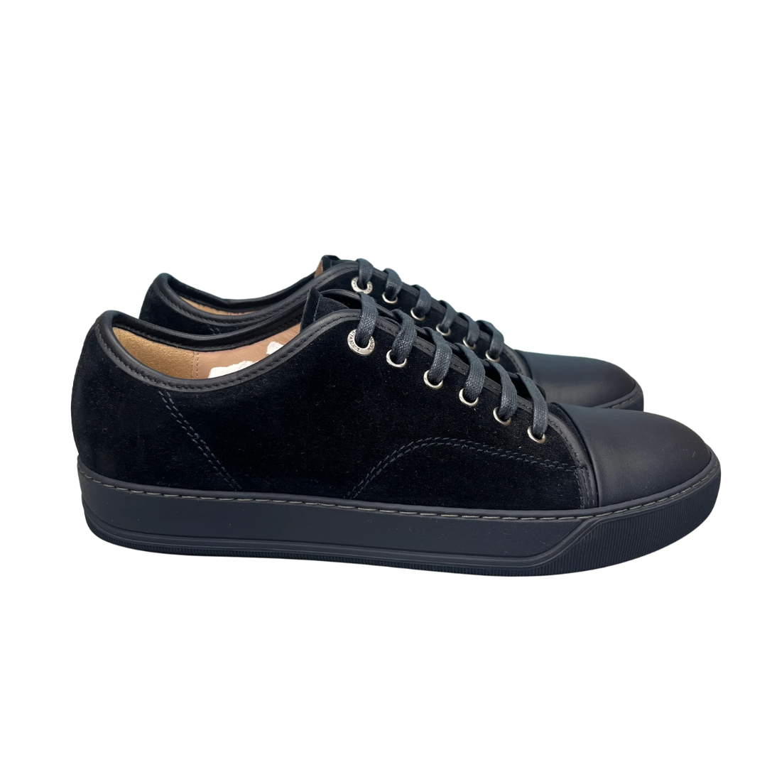 Lanvin Cap Toe Sneakers (Navy)