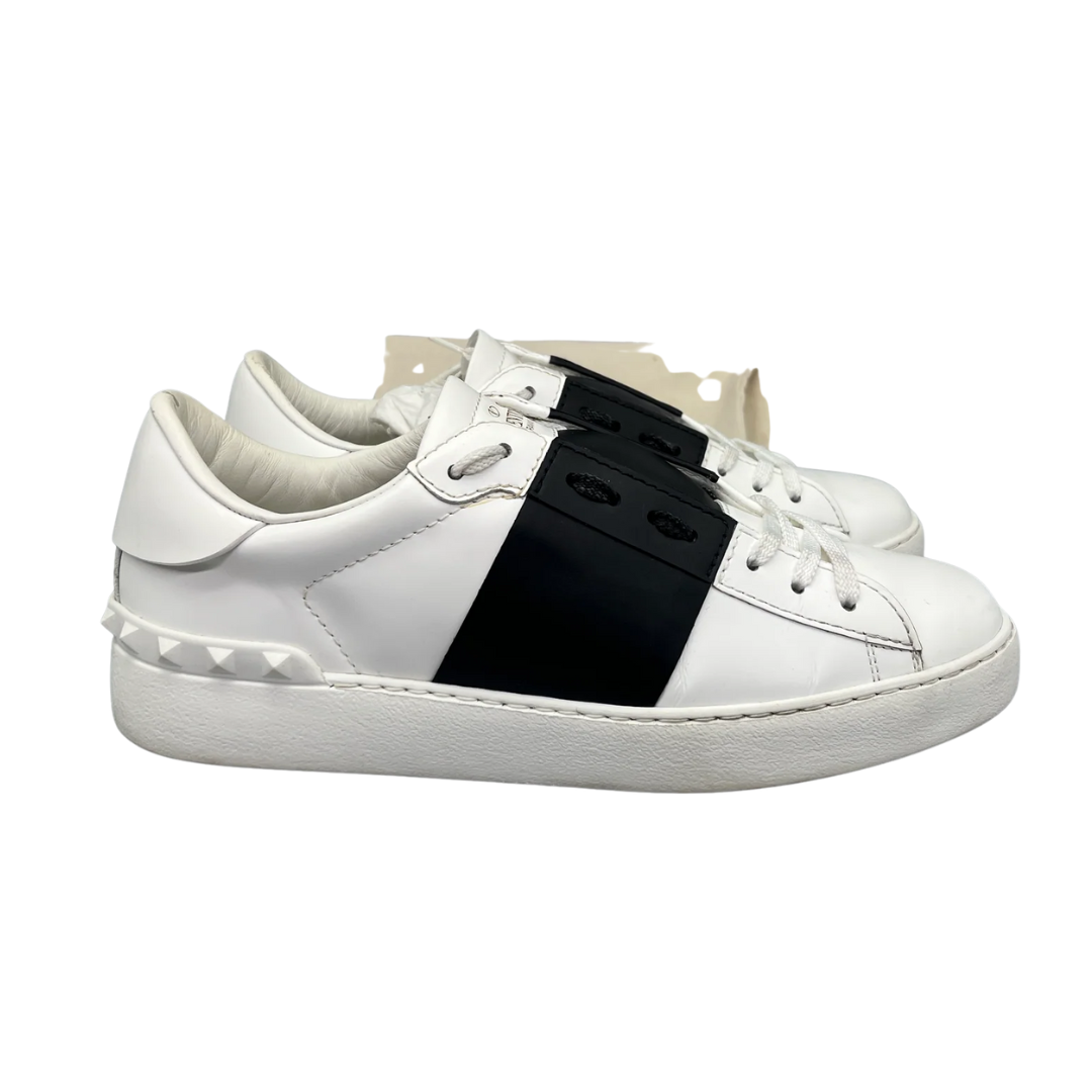 Valentino Garavani Open Sneakers (White Black)