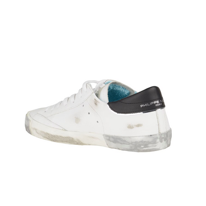 Philippe Model PRSX Sneakers (White &amp; Black) (New) 