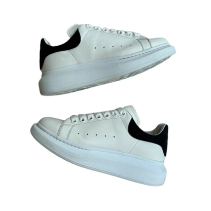 Alexander Mcqueen Sneakers (White Black) (Womens)
