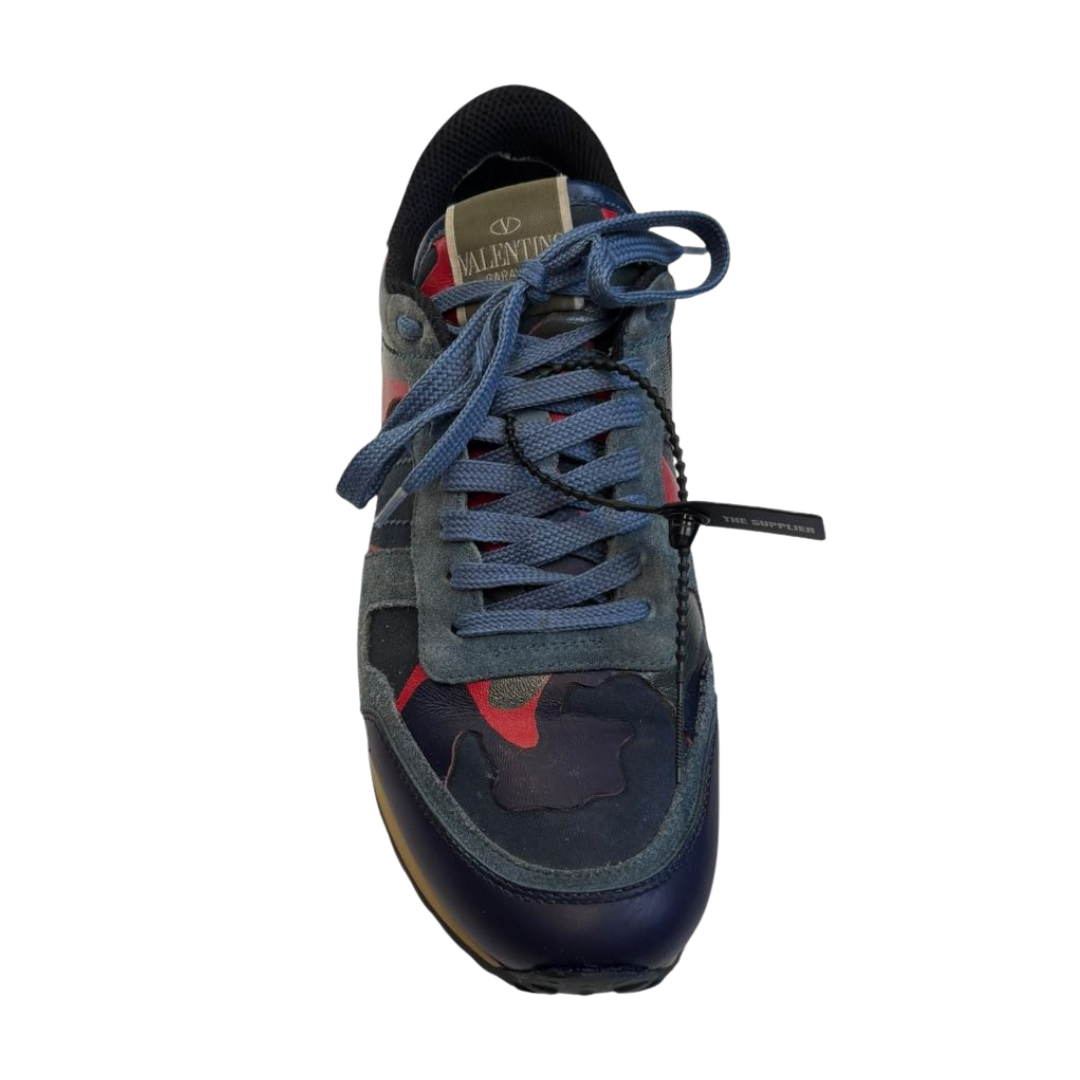 Valentino Garavani Rockrunner Sneakers (Navy)