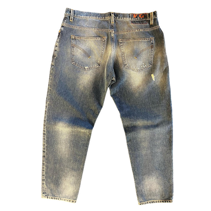 Dondup Brighton Carrot Fit Jeans (Navy Blue)