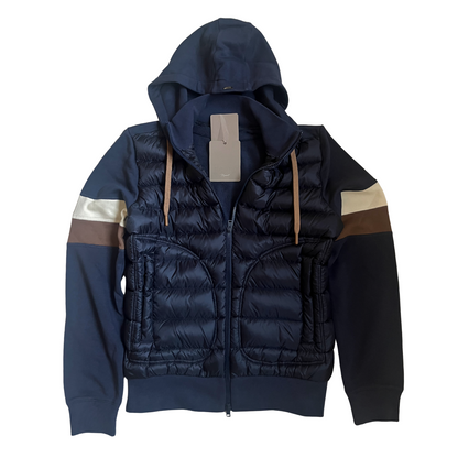 Herno Down Cardigan Jacket (Navy) (New)