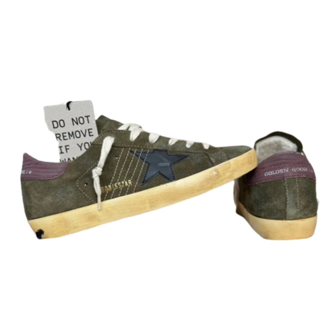 Golden Goose Superstar Sneakers (Camo) (New) (Womens)