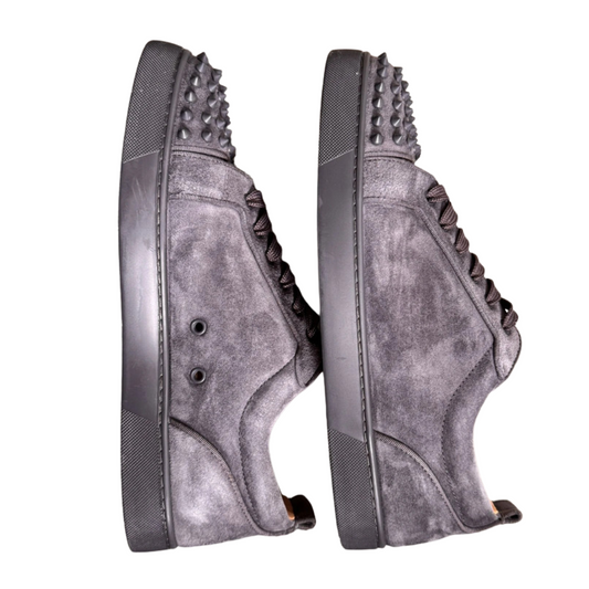Christian Louboutin Louis Junior Spike Sneakers (Grey)