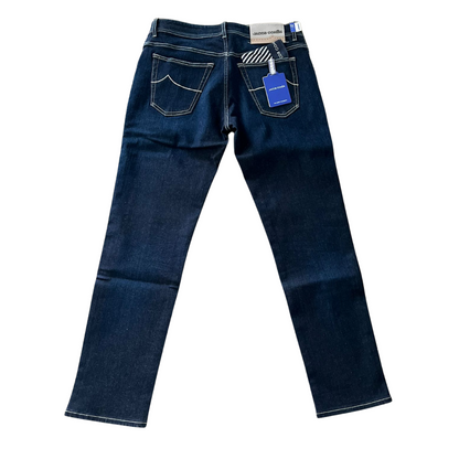 Jacob Cohën Scott Slim Fit Jeans (Navy) (New)