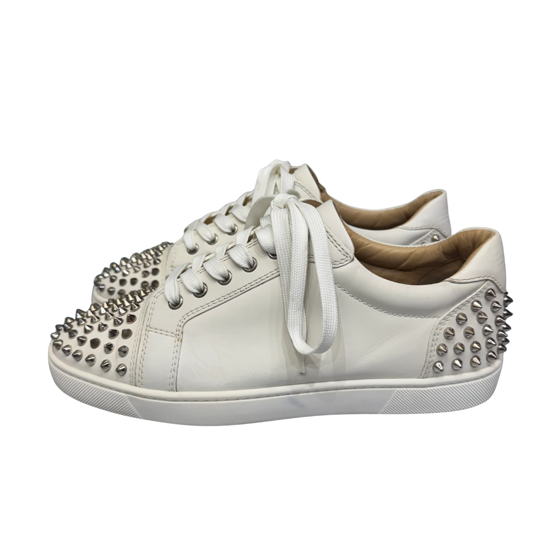 Christian Louboutin Viera Spike Low Sneakers (White)