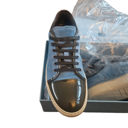 Lanvin Cap Toe Sneakers (Blue)